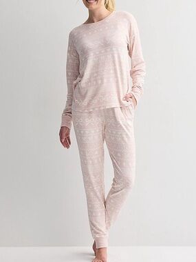 Sonoma Pink 3 piece Pajama Set XXL NWT